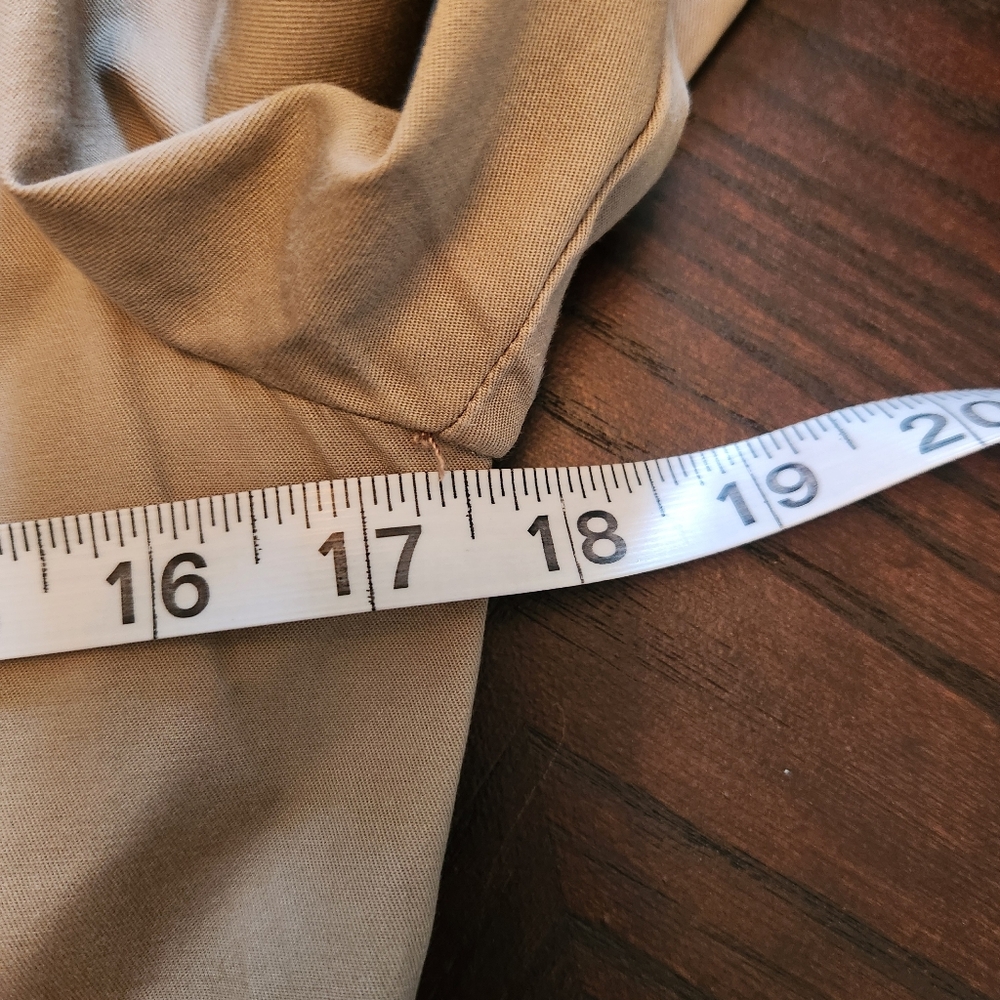 Taupe Fitted Buckle Collar Utility Jacket from White House Black Market. - Picture 13 of 15